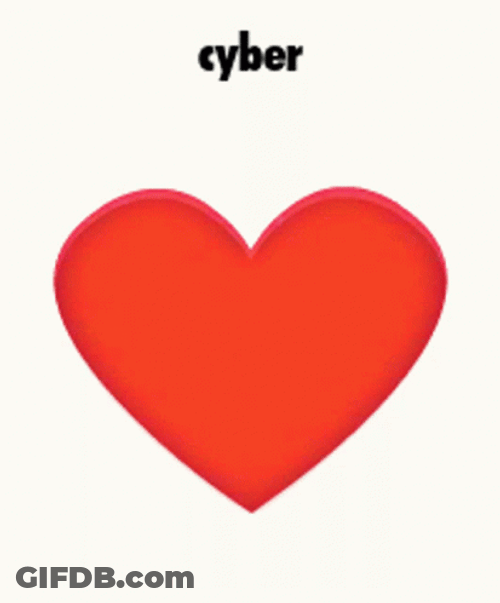 Cyber Bug Heartbeat GIF