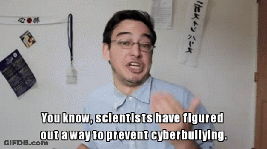 Cyber Bullying Prevention Filthy Frank GIF