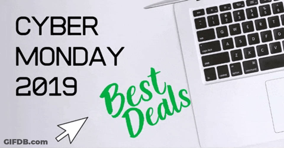 Cyber Monday 2019 Shopping Deals Poster GIF