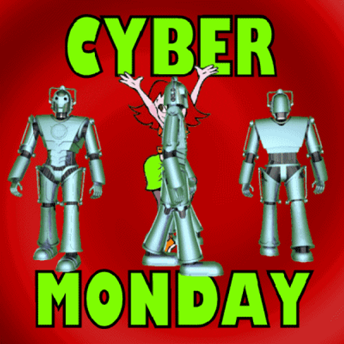 Cyber Monday Deal Animated Doctor Who Dance GIF