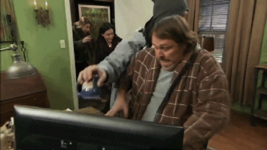 Cyber Monday Sale Reaction People Running Conan O’Brien GIF