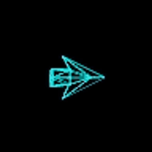 Cyber Shmup Game Binary Arrow GIF