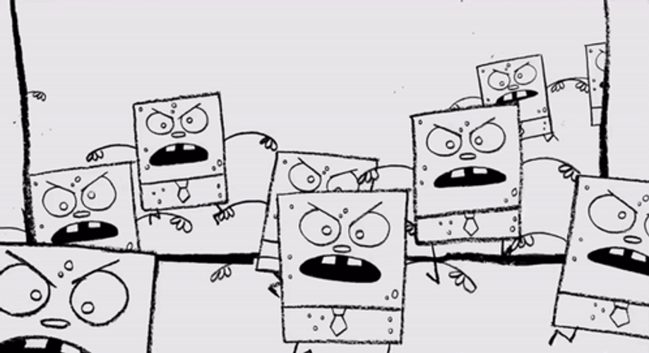 Cyclone Doodlebob Spongebob GIF