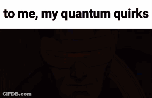 Cyclops Cartoon Saying To Me My Quantum Quirks GIF