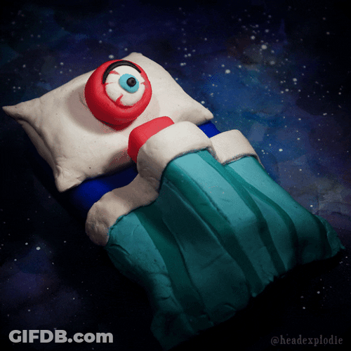 Cyclops Like Cartoon Cant Sleep GIF