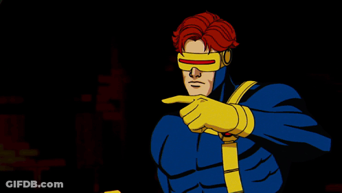 Cyclops Saying My X-Men GIF