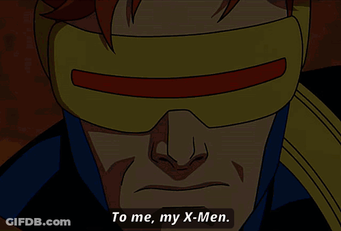 Cyclops Saying My X-Men GIF