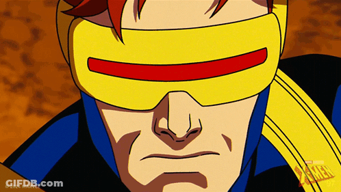 Cyclops X-Men Cartoon GIF