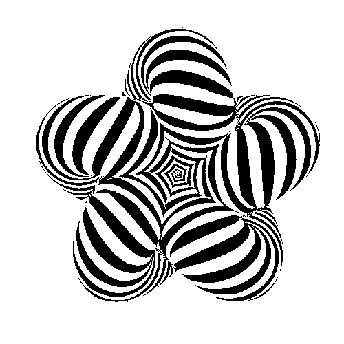 Cylindrical Shape Illusion GIF