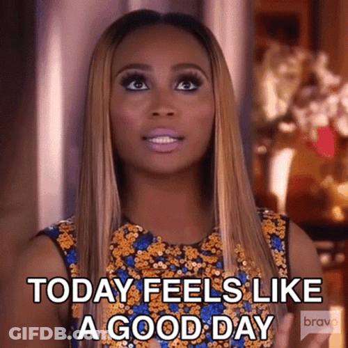 Cynthia Bailey Today Was A Good Day GIF