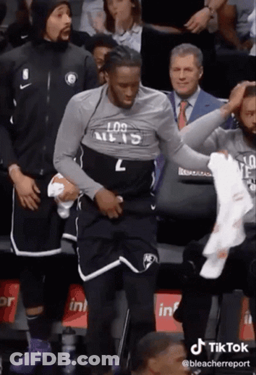 D'Angelo Russell Getting Sturdy Dance GIF