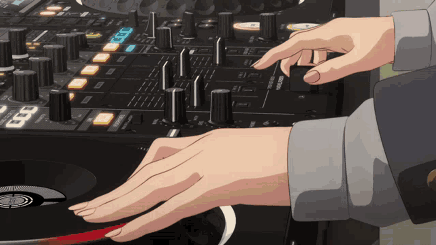 D4dj Turntables GIF