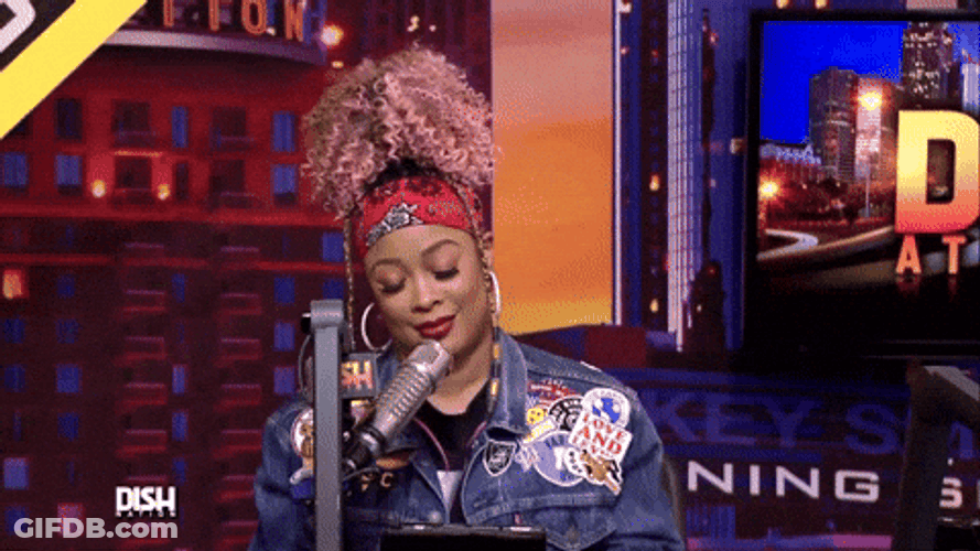 Da Brat Head Down Look Of Despair GIF