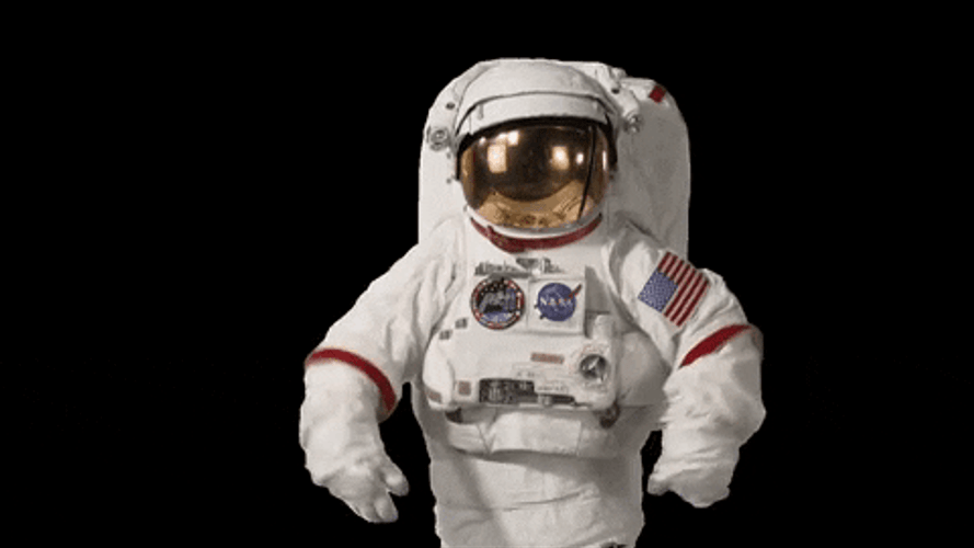 Dab Astronaut GIF