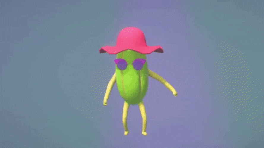 Dab Cucumber GIF