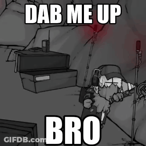 Dab Me Up Bro Cartoon GIF