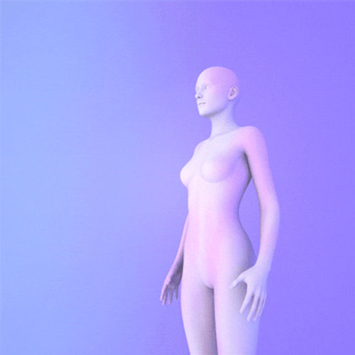 Dabbing 3D Human GIF