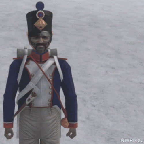 Dabbing Soldier Napoleon Meme GIF