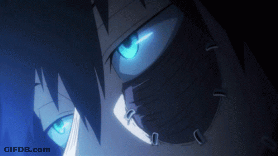 Dabi Looking Closer GIF