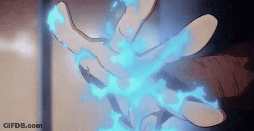 Dabi Powerful Hands GIF