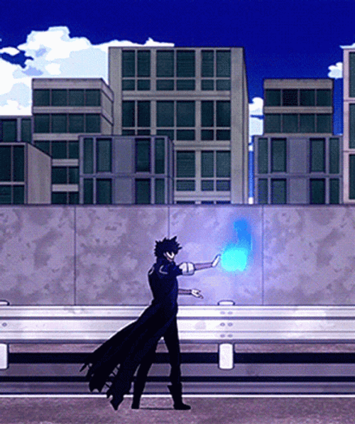 Dabi Releasing Strong Power GIF