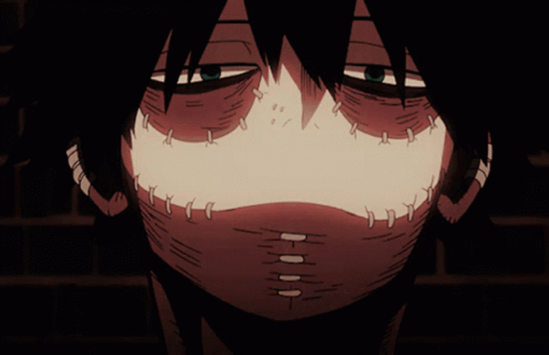 Dabi Sadly Speaking GIF