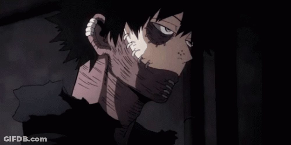 Dabi Seriously Walking GIF