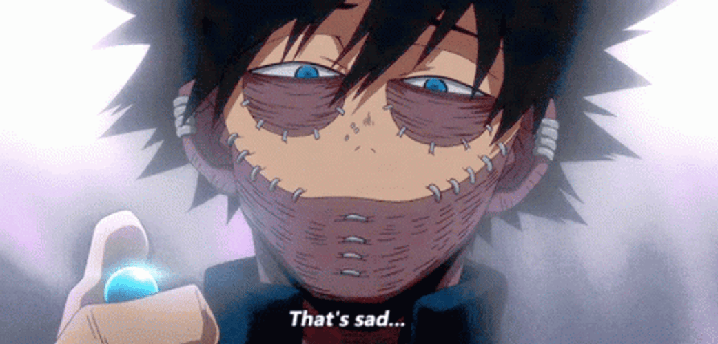 Dabi Showing Crystal Ball GIF