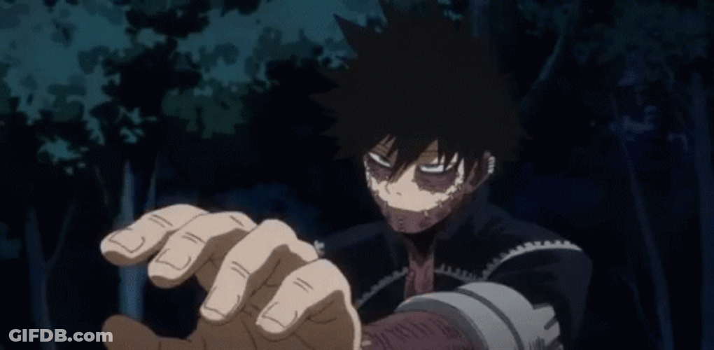Dabi Strong Power GIF