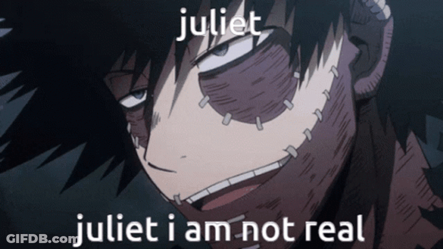 Dabi Talking Closer GIF
