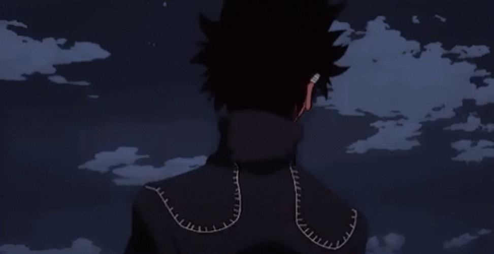 Dabi Turned And Speaking GIF