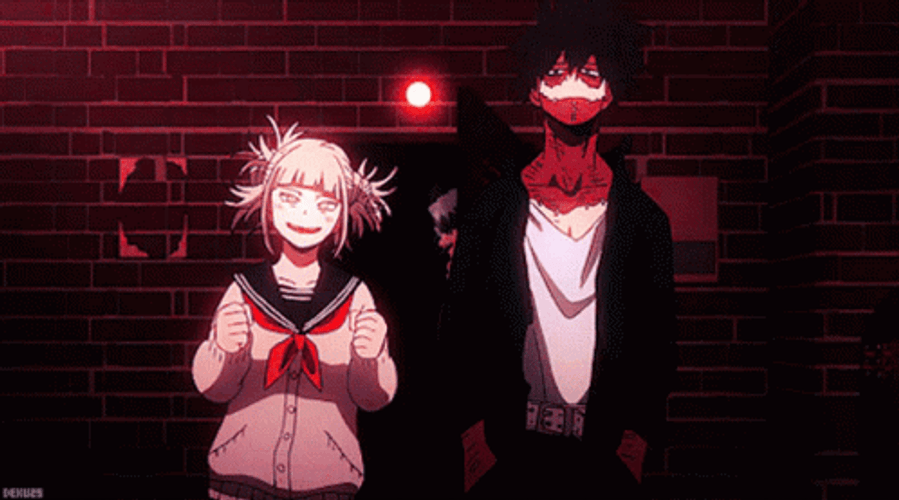 Dabi With Himiko Toga GIF