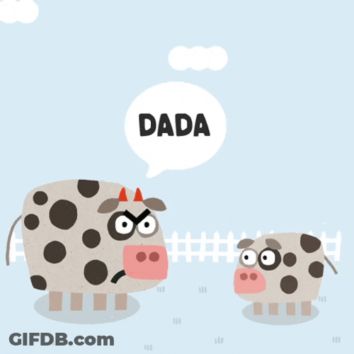 Dada Moo Baby Moo GIF