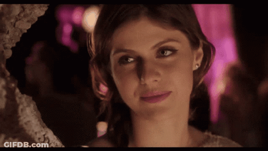 Daddario True Detective Nodding GIF