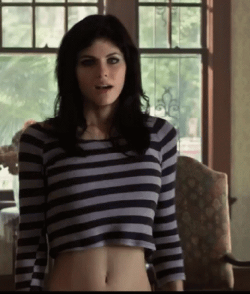 Daddario True Detective Smiling While Walking GIF