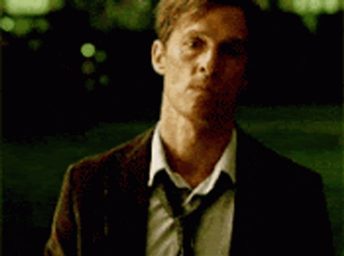 Daddario True Detective Upset Guy GIF