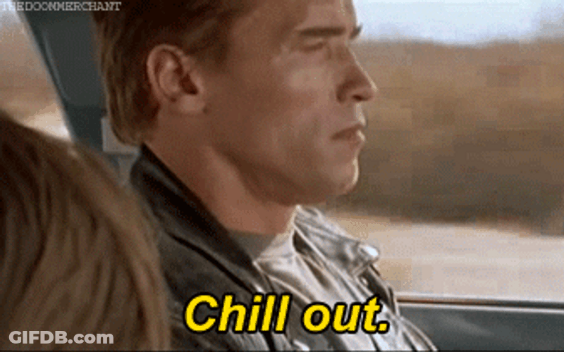 Daddy Chill Out Arnold Schwarzenegger GIF