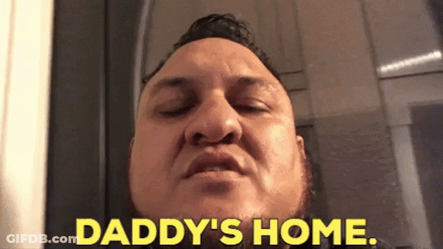 Daddy Home Chill Samoa Joe GIF