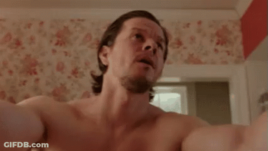Daddys Home Dusty Mayron Punching Wall GIF