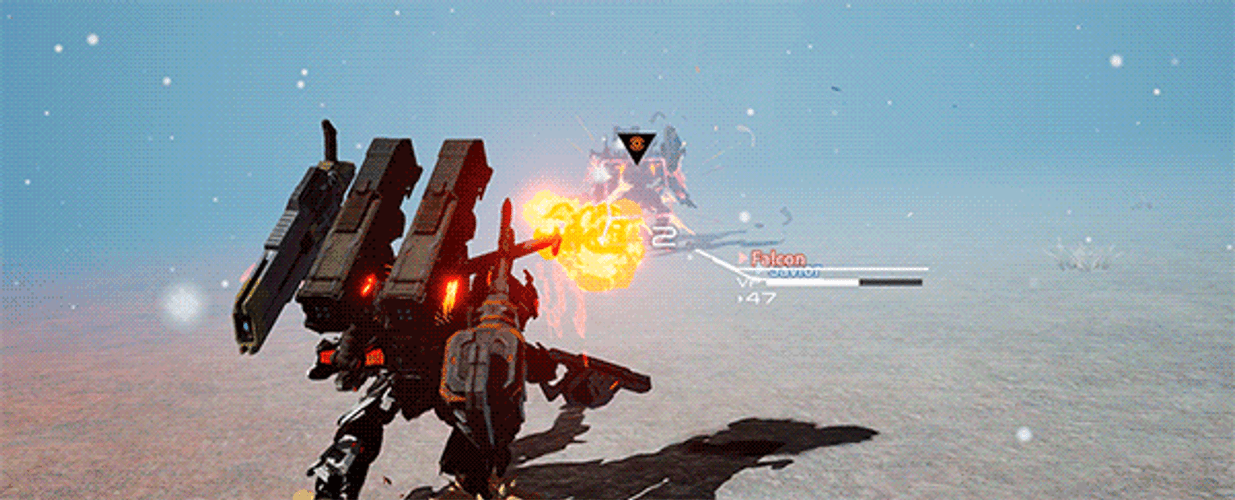 Daemon X Machina Action Game Time GIF