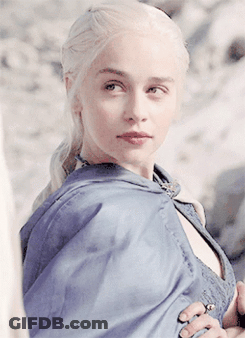 Daenerys Targaryen Emilia Clarke Bombastic Side Eye GIF