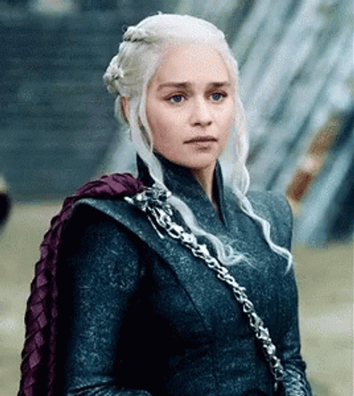 Daenerys Targaryen Emilia Clarke Confident Look GIF