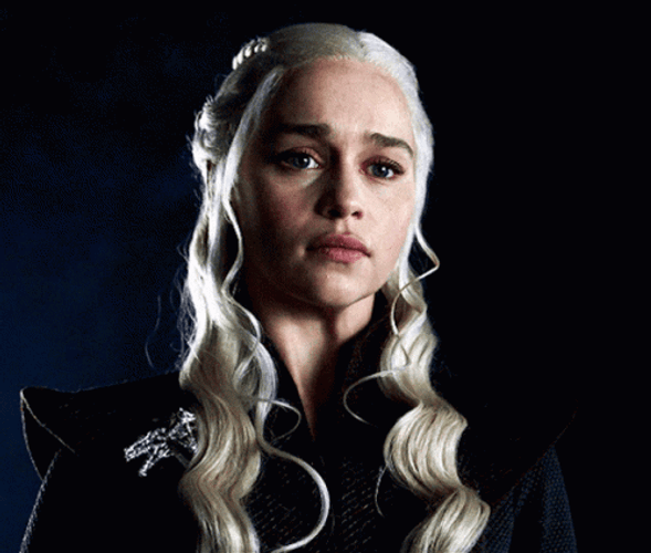Daenerys Targaryen Emilia Clarke Sad Look GIF