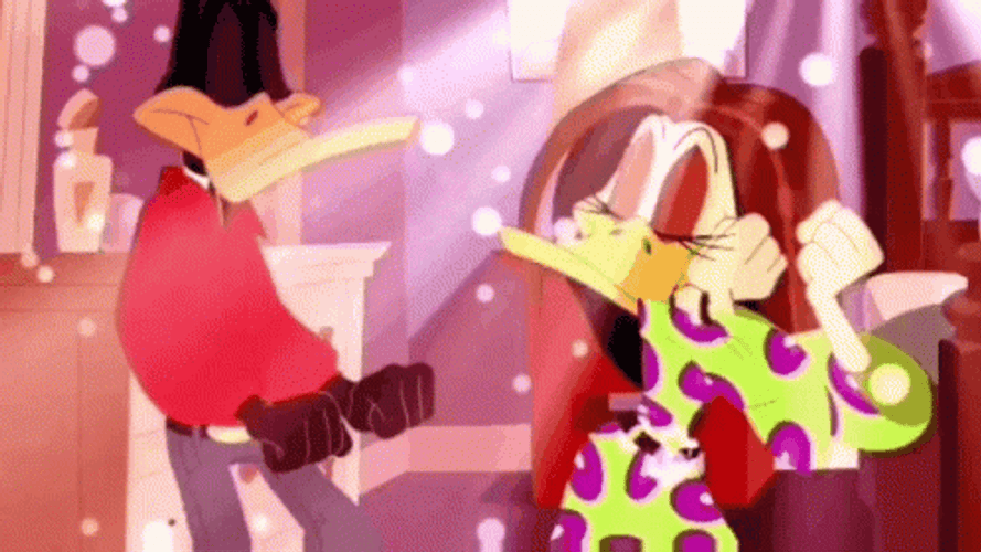 Daffy Duck Dancing On The Club GIF