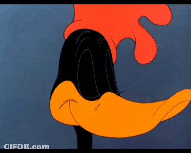Daffy Duck Eyes Cha Ching GIF