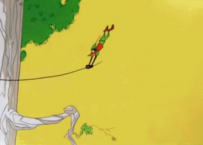 Daffy Duck Failure GIF