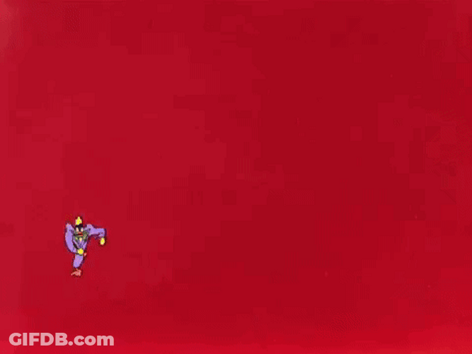 Daffy Duck In Purple Suit GIF