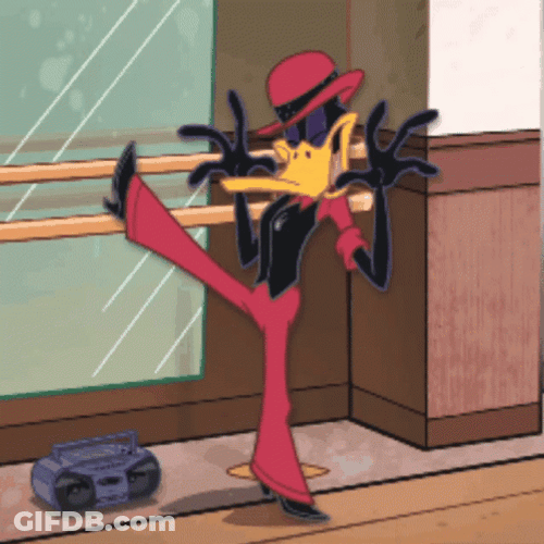 Daffy Duck Jazz Hands GIF