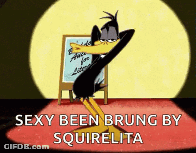 Daffy Duck Sexy Bring It Around Town Dance GIF