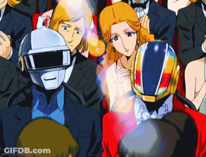 Daft Punk Interstella 5555 Anime GIF